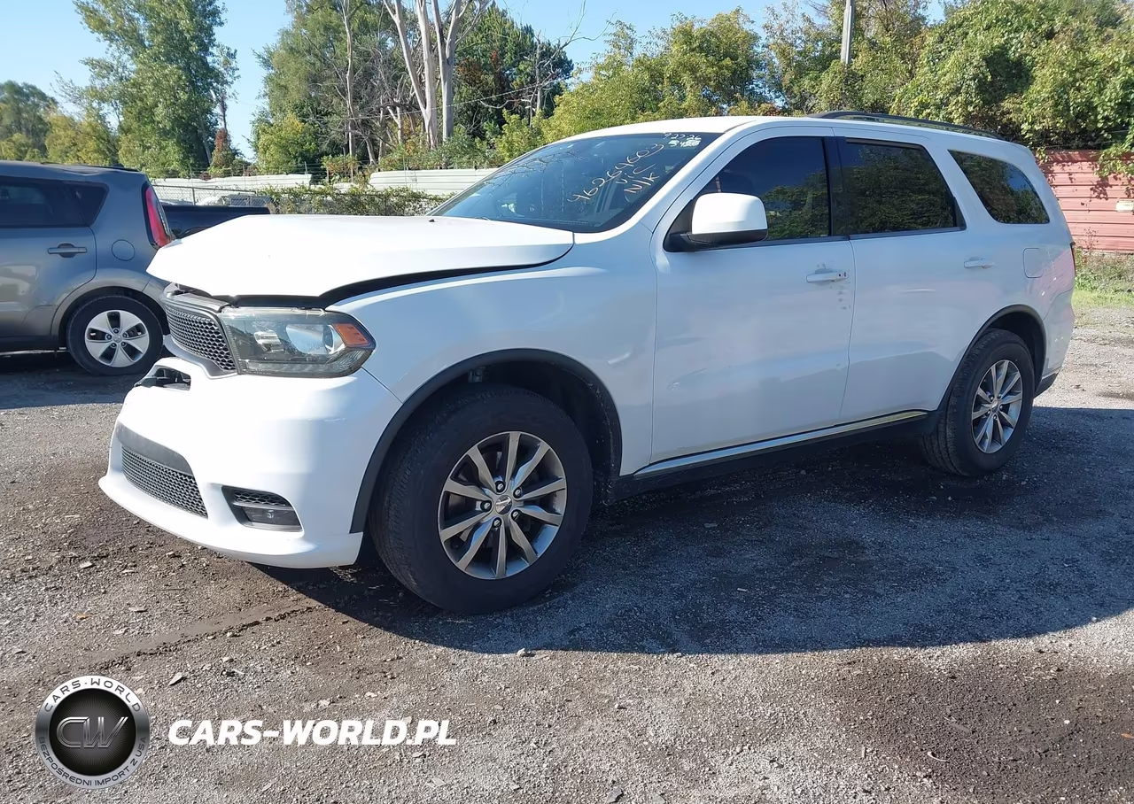 2018 Dodge Durango Sxt Awd VIN:1C4RDJAG4JC393420 - 2