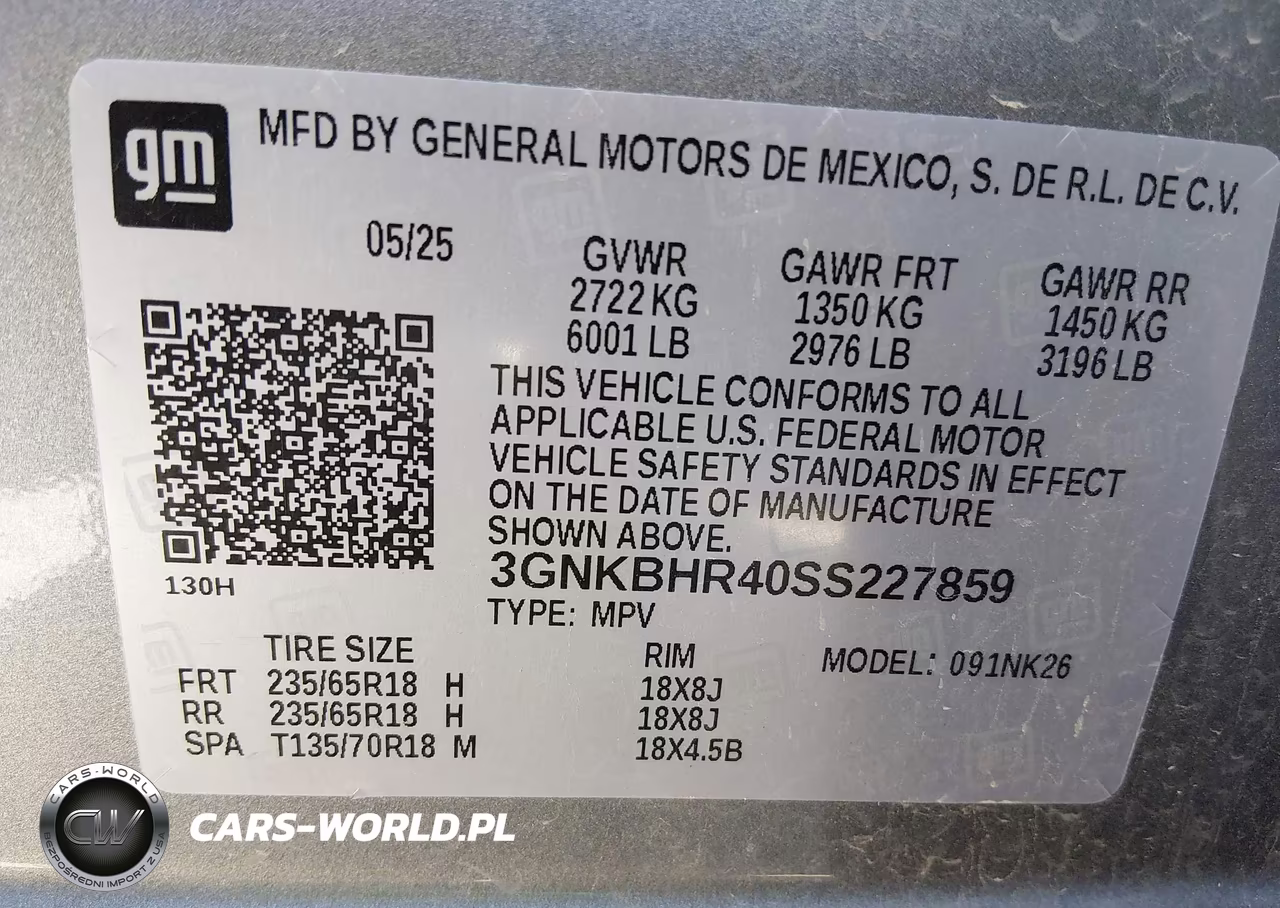 2025 Chevrolet Blazer Awd 2Lt VIN:3GNKBHR40SS227859 - 9