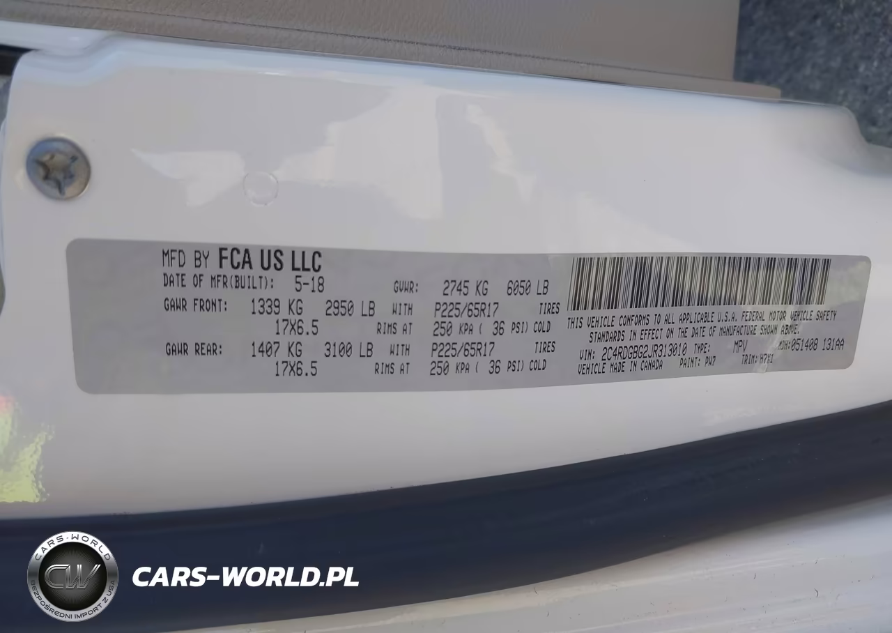 2018 Dodge Grand Caravan Se VIN:2C4RDGBG2JR313010 - 9