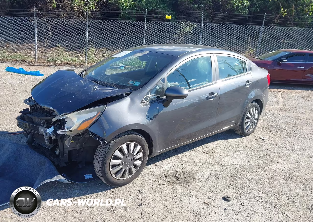 2013 Kia Rio Ex VIN:KNADN4A32D6128968 - 2