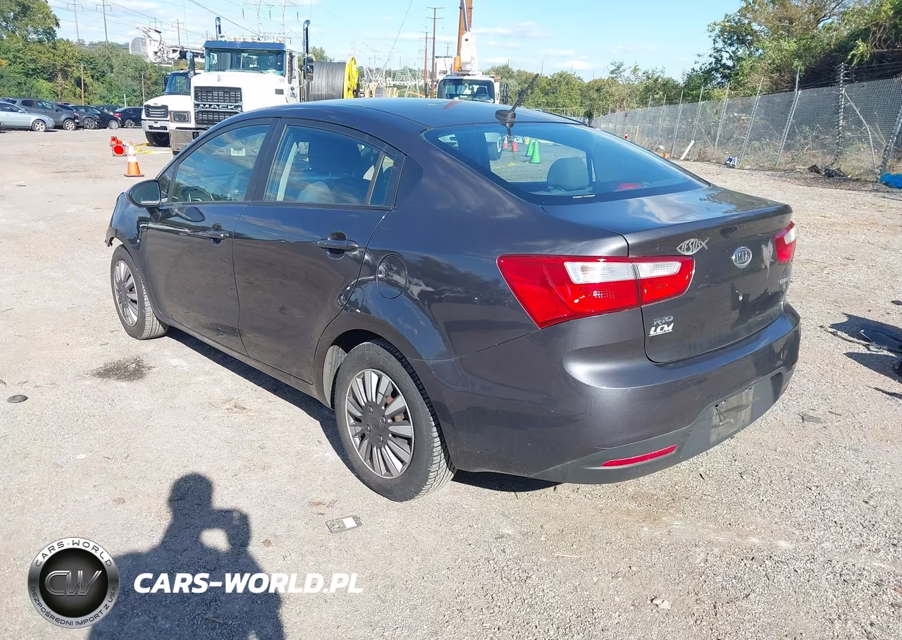 2013 Kia Rio Ex VIN:KNADN4A32D6128968 - 3