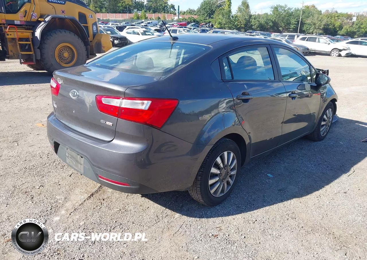 2013 Kia Rio Ex VIN:KNADN4A32D6128968 - 4