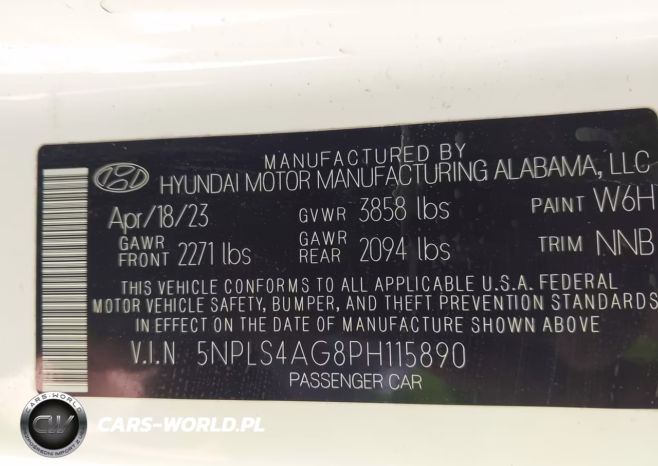 2023 Hyundai Elantra Sel VIN:5NPLS4AG8PH115890 - 9