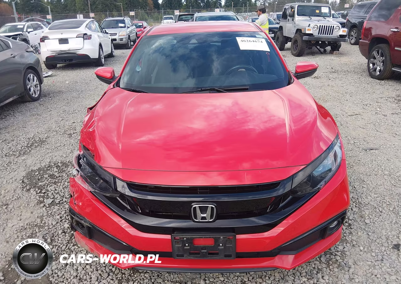 2020 Honda Civic Sport VIN:2HGFC2F85LH509416 - 12