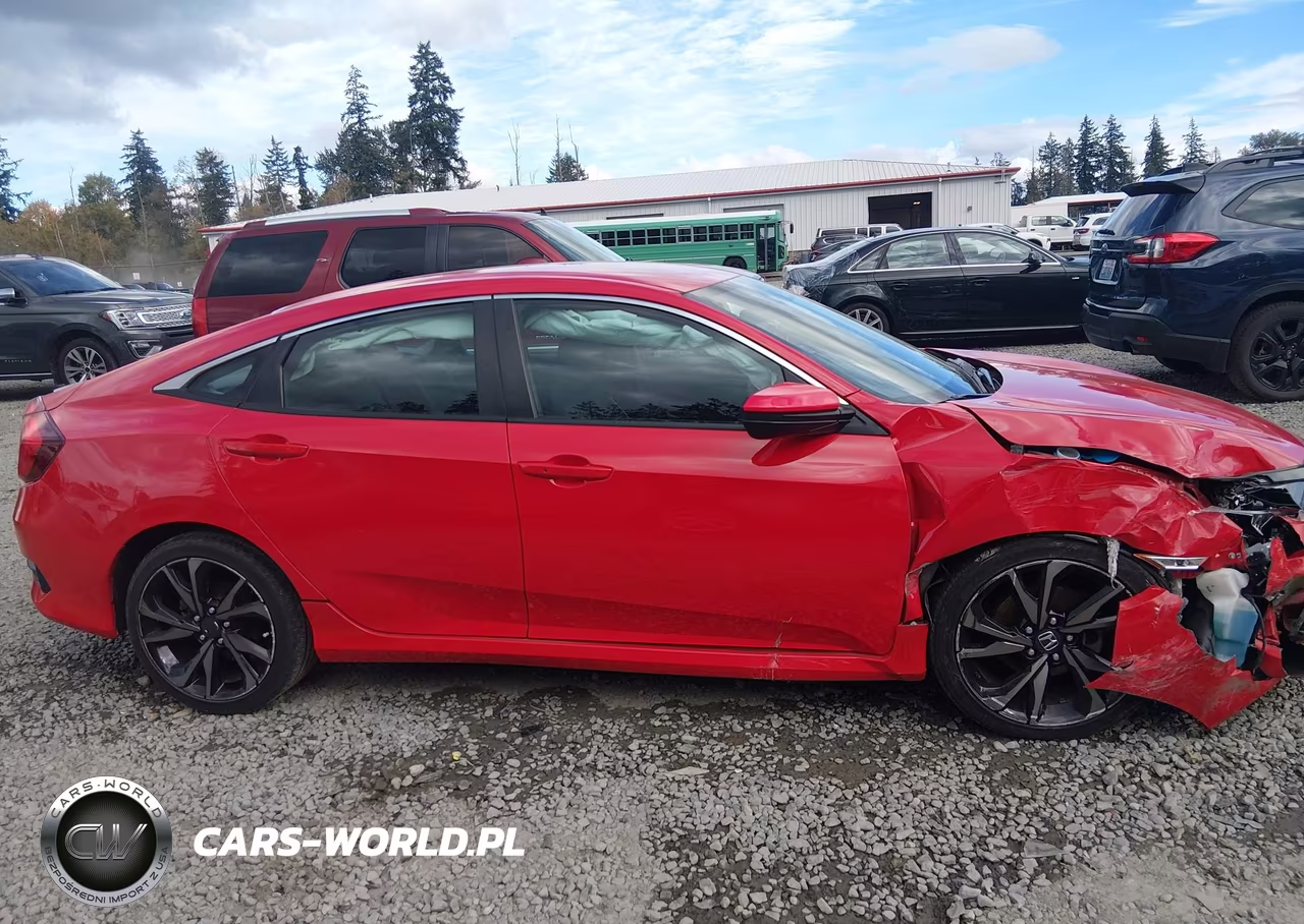 2020 Honda Civic Sport VIN:2HGFC2F85LH509416 - 13