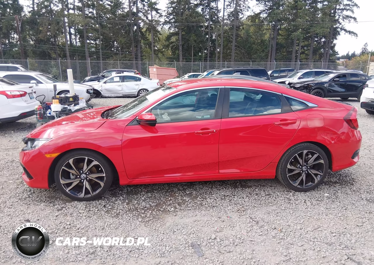 2020 Honda Civic Sport VIN:2HGFC2F85LH509416 - 14
