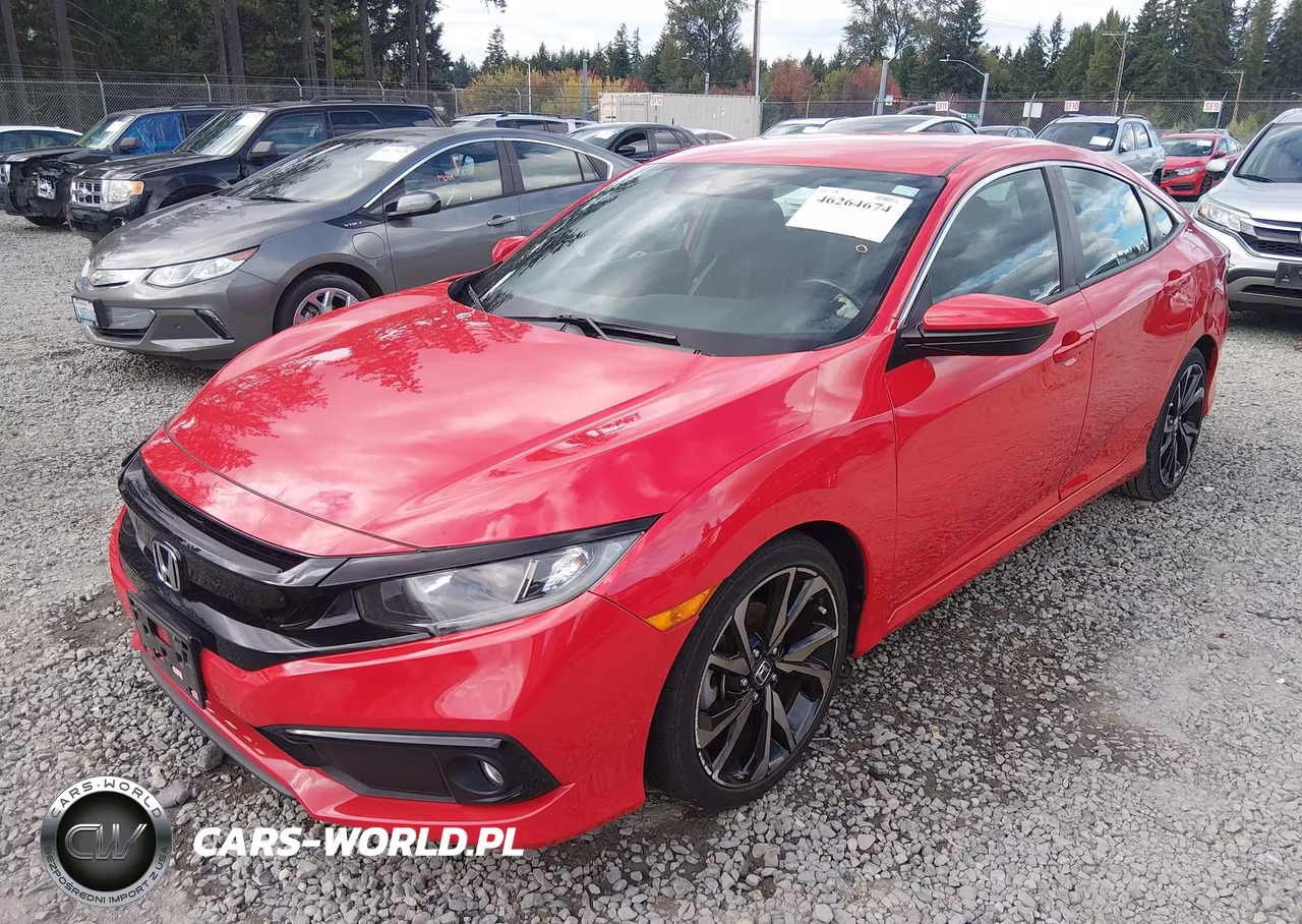2020 Honda Civic Sport VIN:2HGFC2F85LH509416 - 2