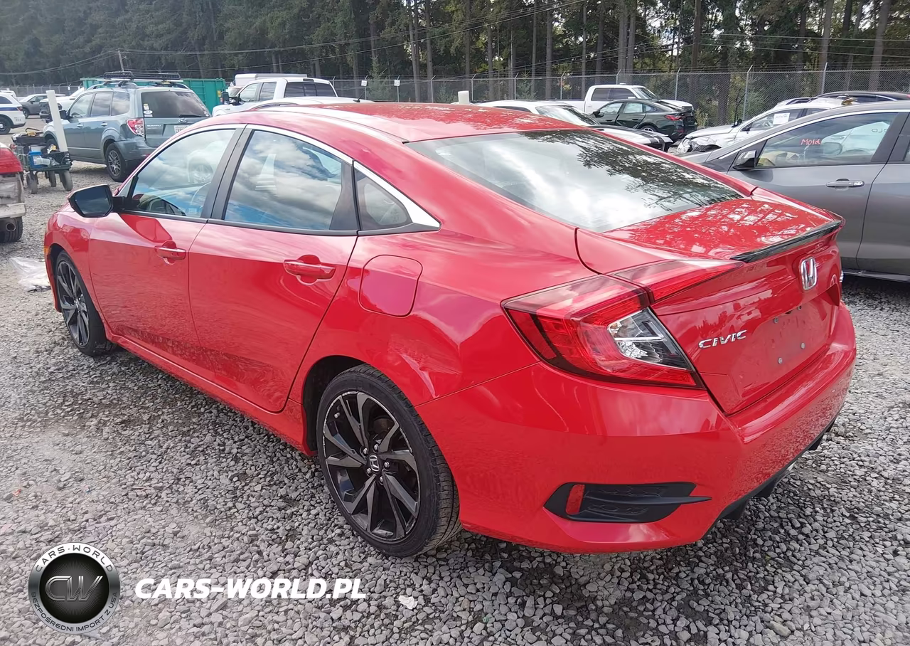 2020 Honda Civic Sport VIN:2HGFC2F85LH509416 - 3