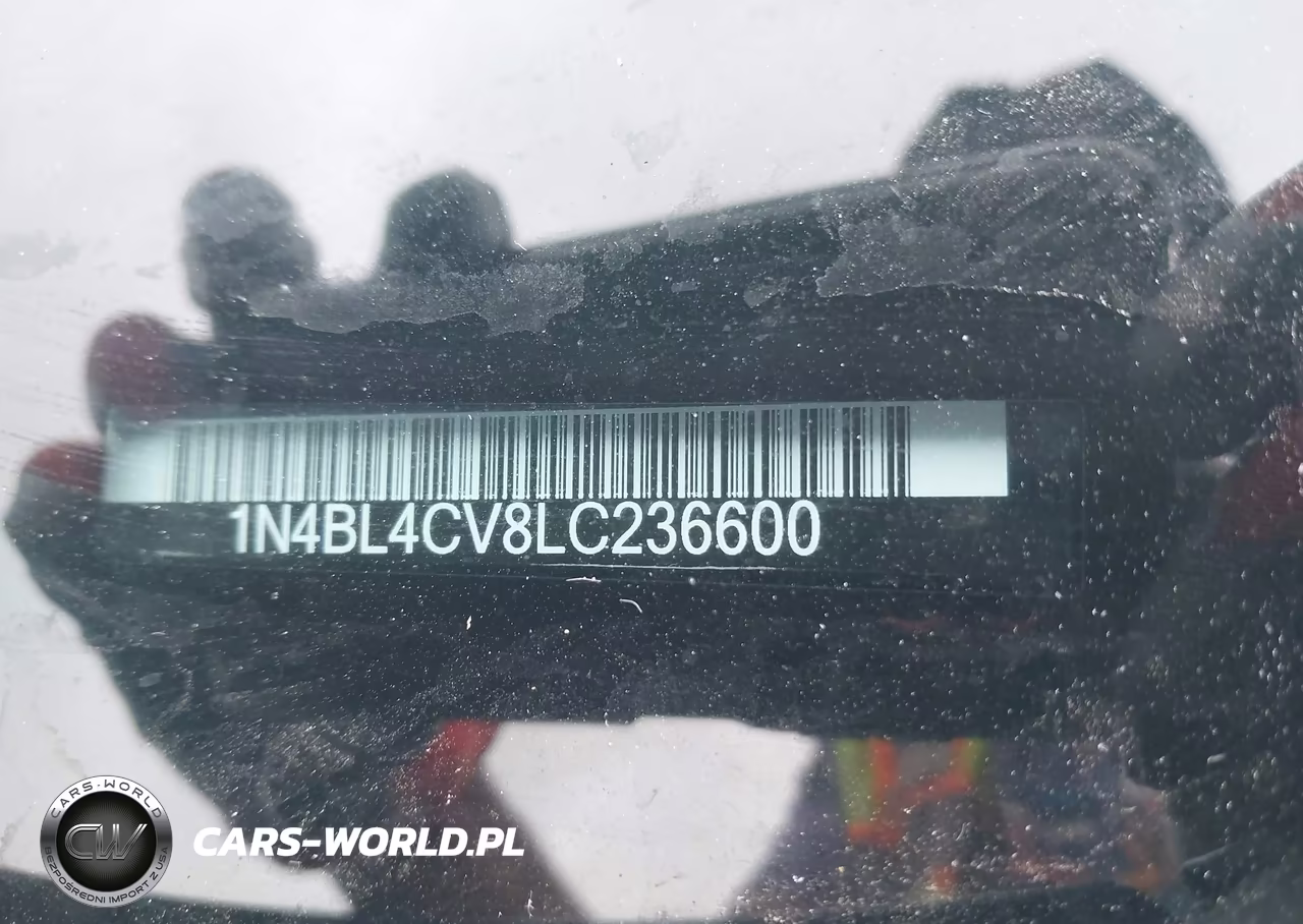 2020 Nissan Altima Sr Fwd VIN:1N4BL4CV8LC236600 - 9
