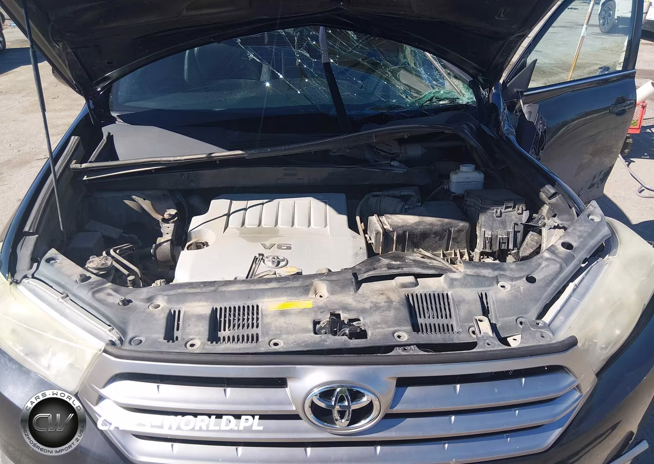 2013 Toyota Highlander Se V6 VIN:5TDBK3EH3DS236454 - 10