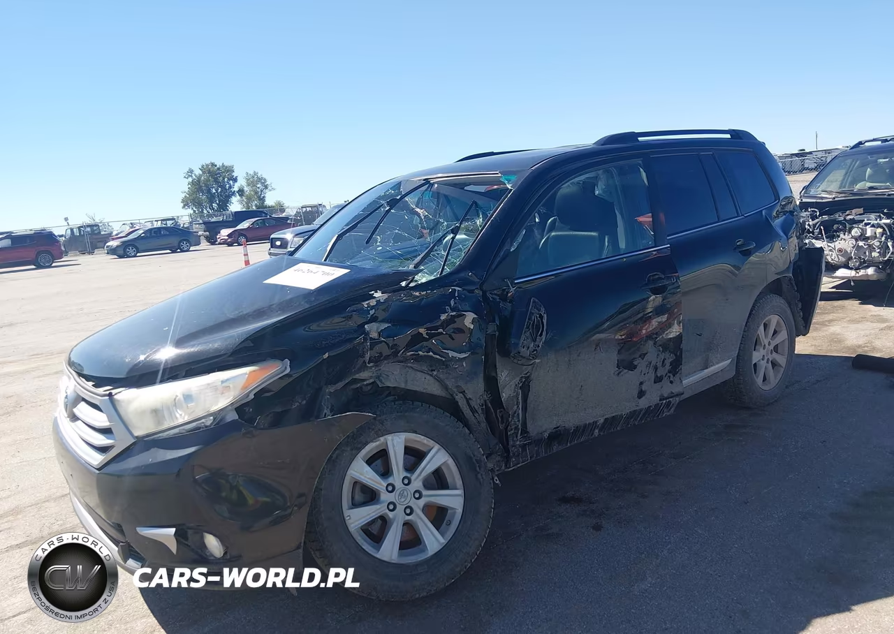 2013 Toyota Highlander Se V6 VIN:5TDBK3EH3DS236454 - 2