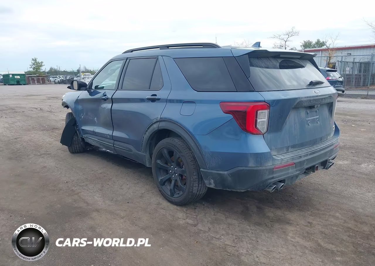 2020 Ford Explorer St VIN:1FM5K8GCXLGB15422 - 3