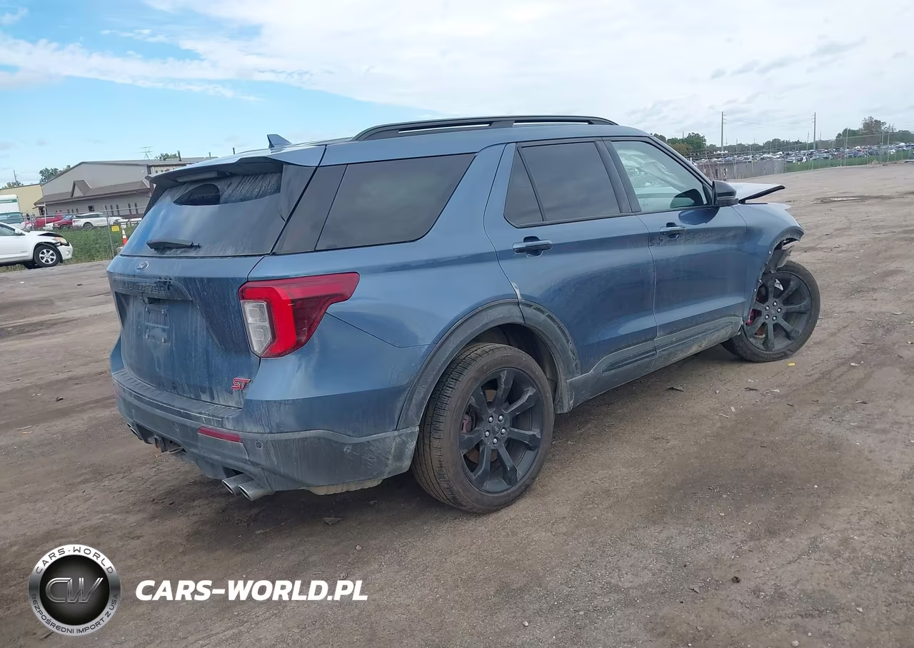 2020 Ford Explorer St VIN:1FM5K8GCXLGB15422 - 4