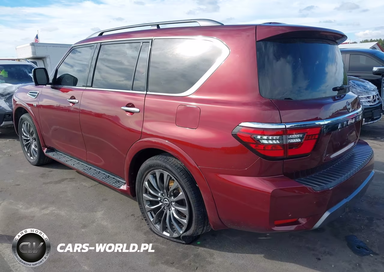 2021 Nissan Armada Platinum 4Wd VIN:JN8AY2DB8M9792652 - 3