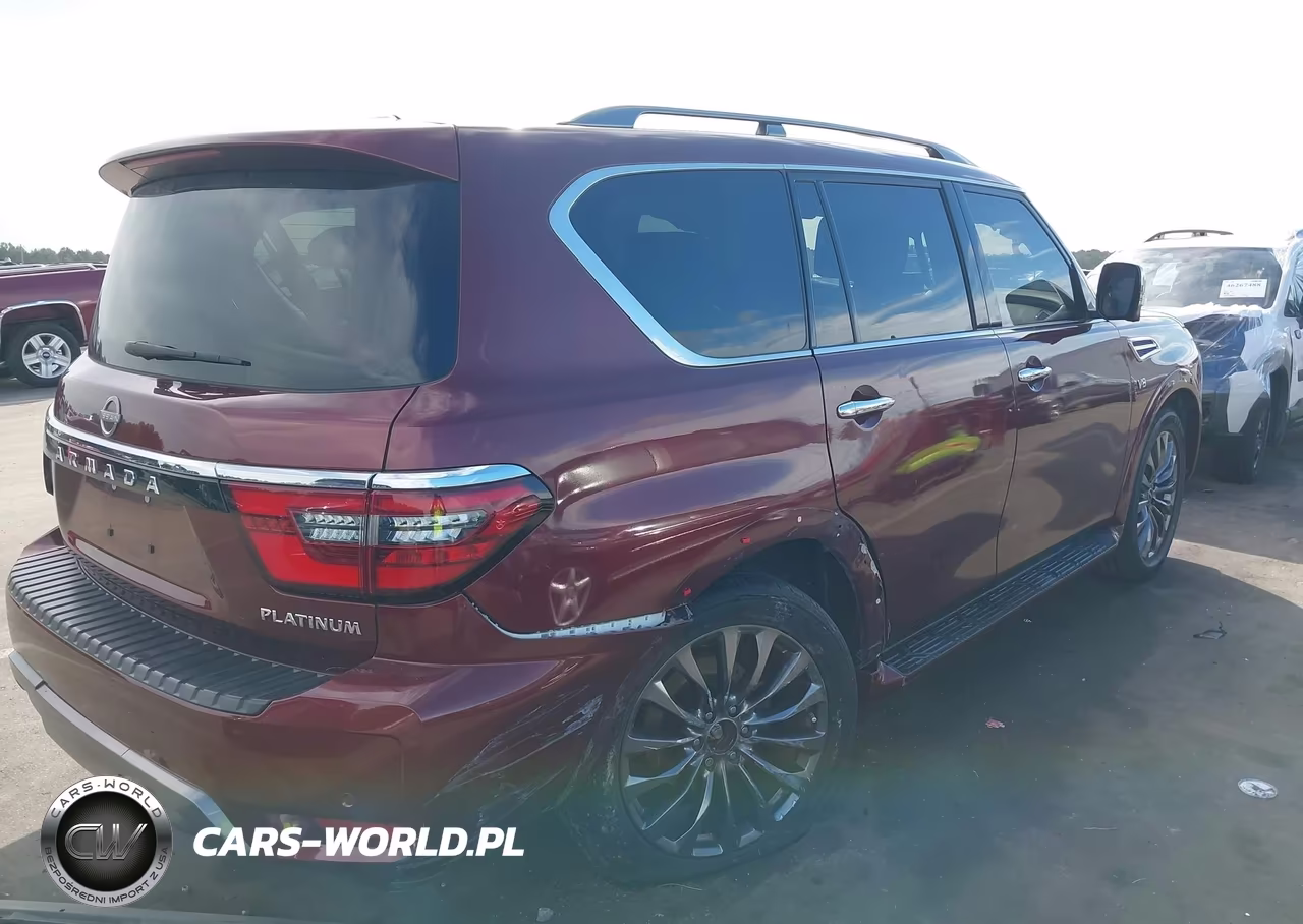 2021 Nissan Armada Platinum 4Wd VIN:JN8AY2DB8M9792652 - 4