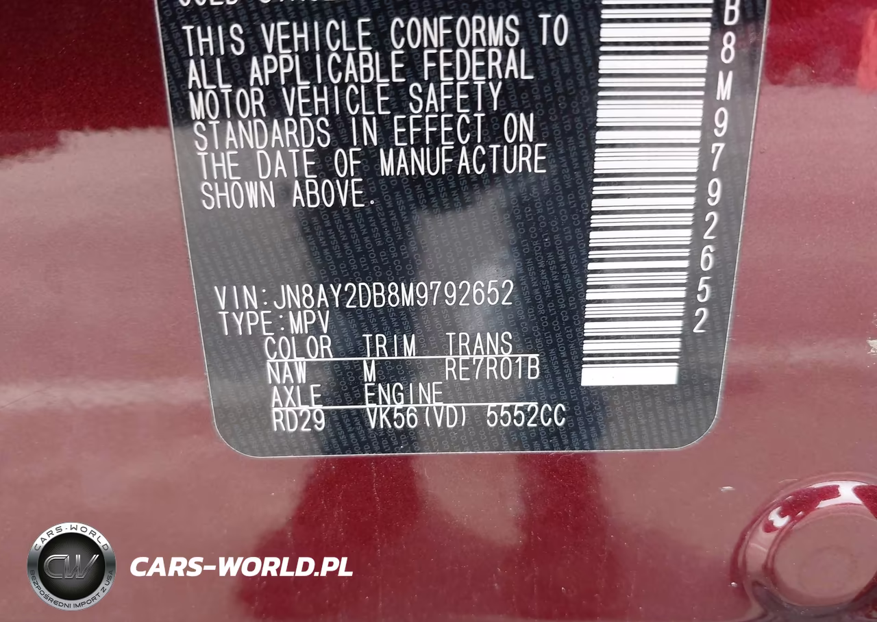2021 Nissan Armada Platinum 4Wd VIN:JN8AY2DB8M9792652 - 9