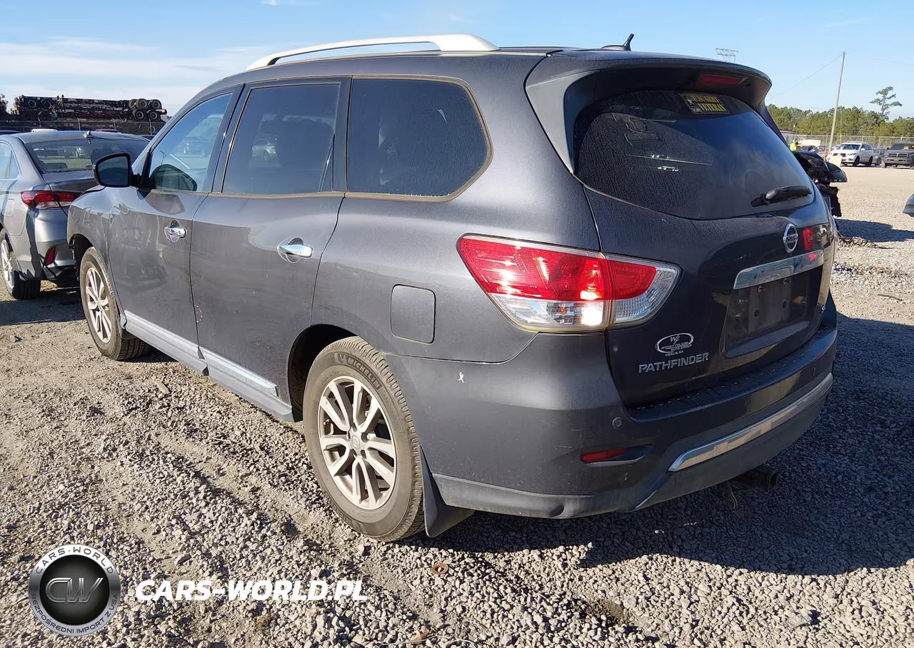 2014 Nissan Pathfinder Sl VIN:5N1AR2MN4EC730829 - 3