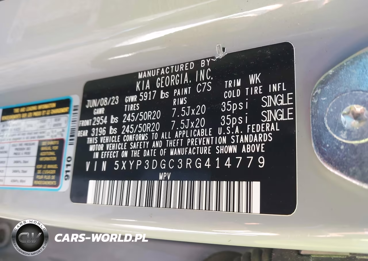 2024 Kia Telluride Ex X-Line VIN:5XYP3DGC3RG414779 - 9