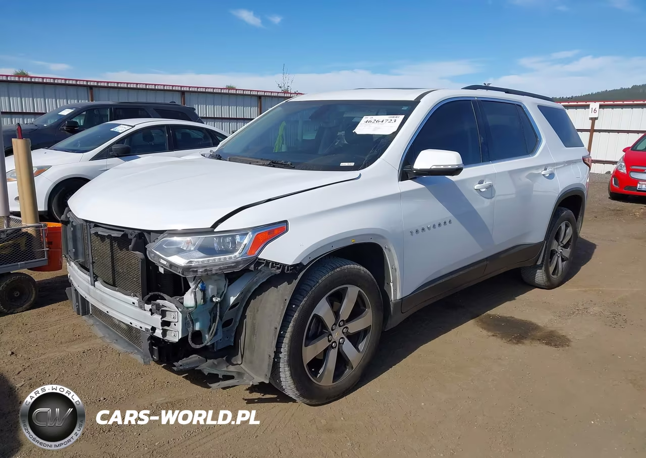 2020 Chevrolet Traverse Awd Lt Leather VIN:1GNEVHKW2LJ135056 - 2