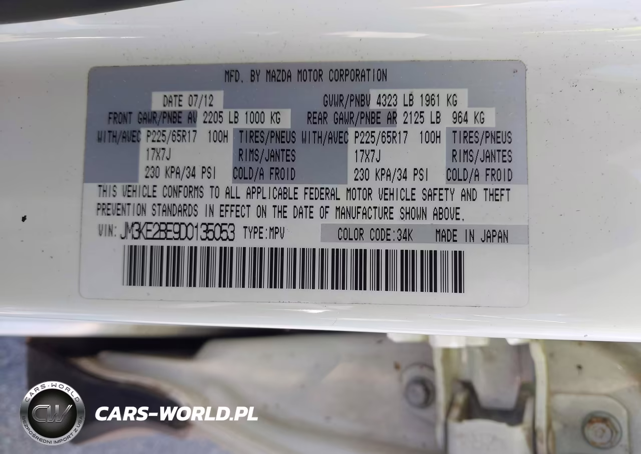 2013 Mazda Cx-5 Sport VIN:JM3KE2BE9D0135053 - 9