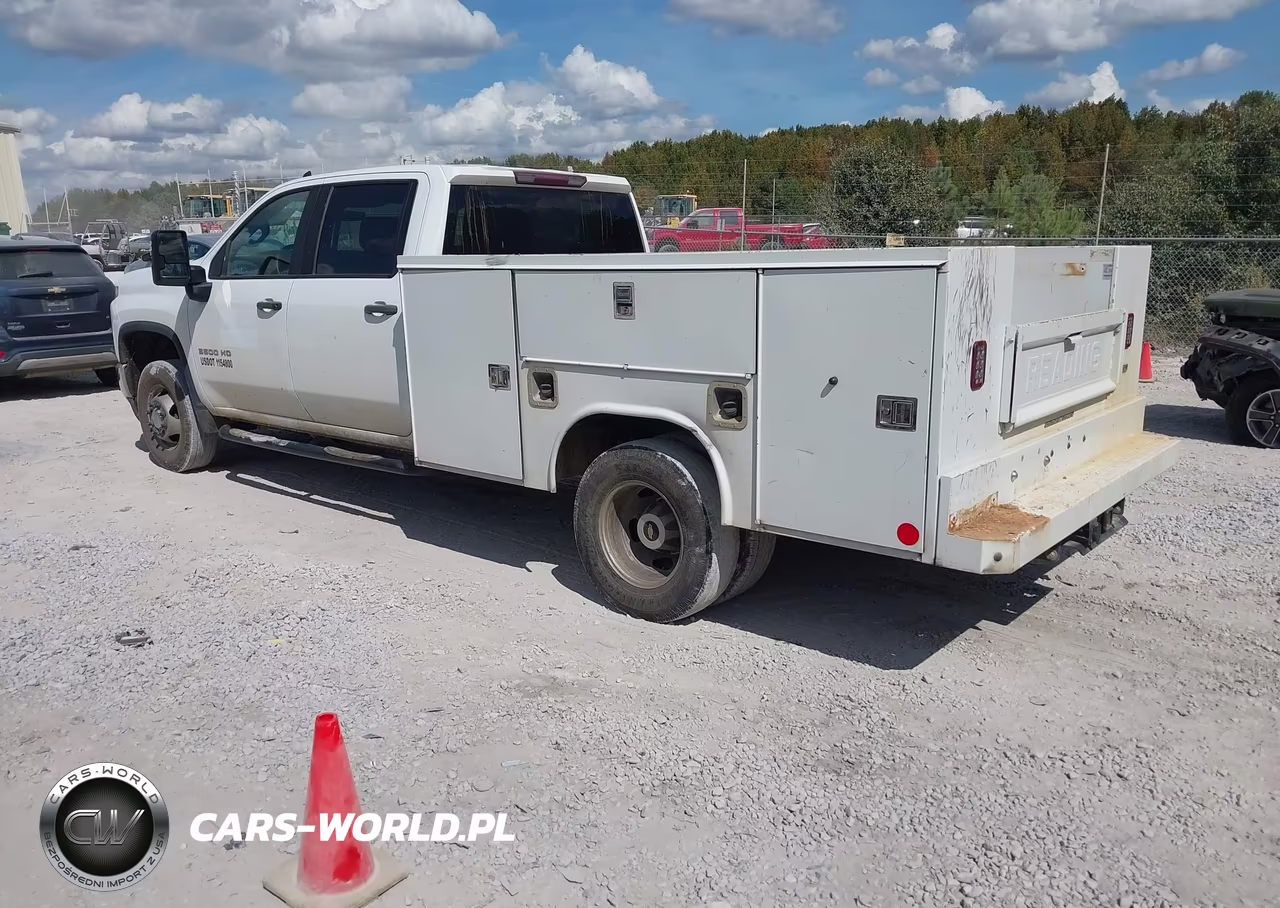 2022 Chevrolet Silverado 3500Hd Chassis Work Truck VIN:1GB4YSE72NF256760 - 3