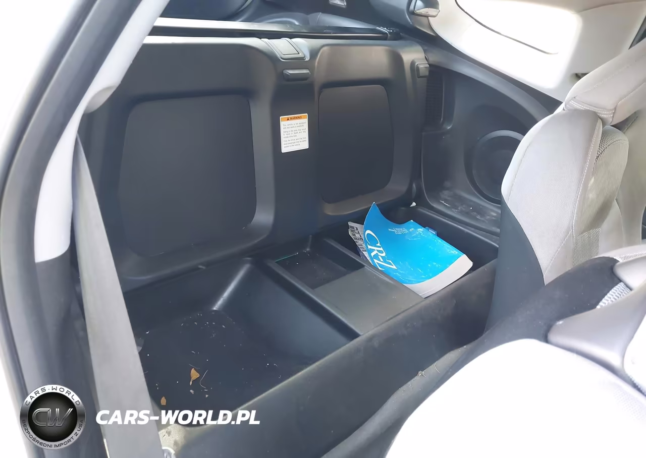 2011 Honda Cr-Z Ex VIN:JHMZF1C67BS010963 - 8