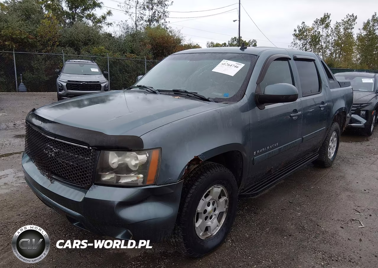2008 Chevrolet Avalanche 1500 Lt VIN:3GNEC12J08G150696 - 2
