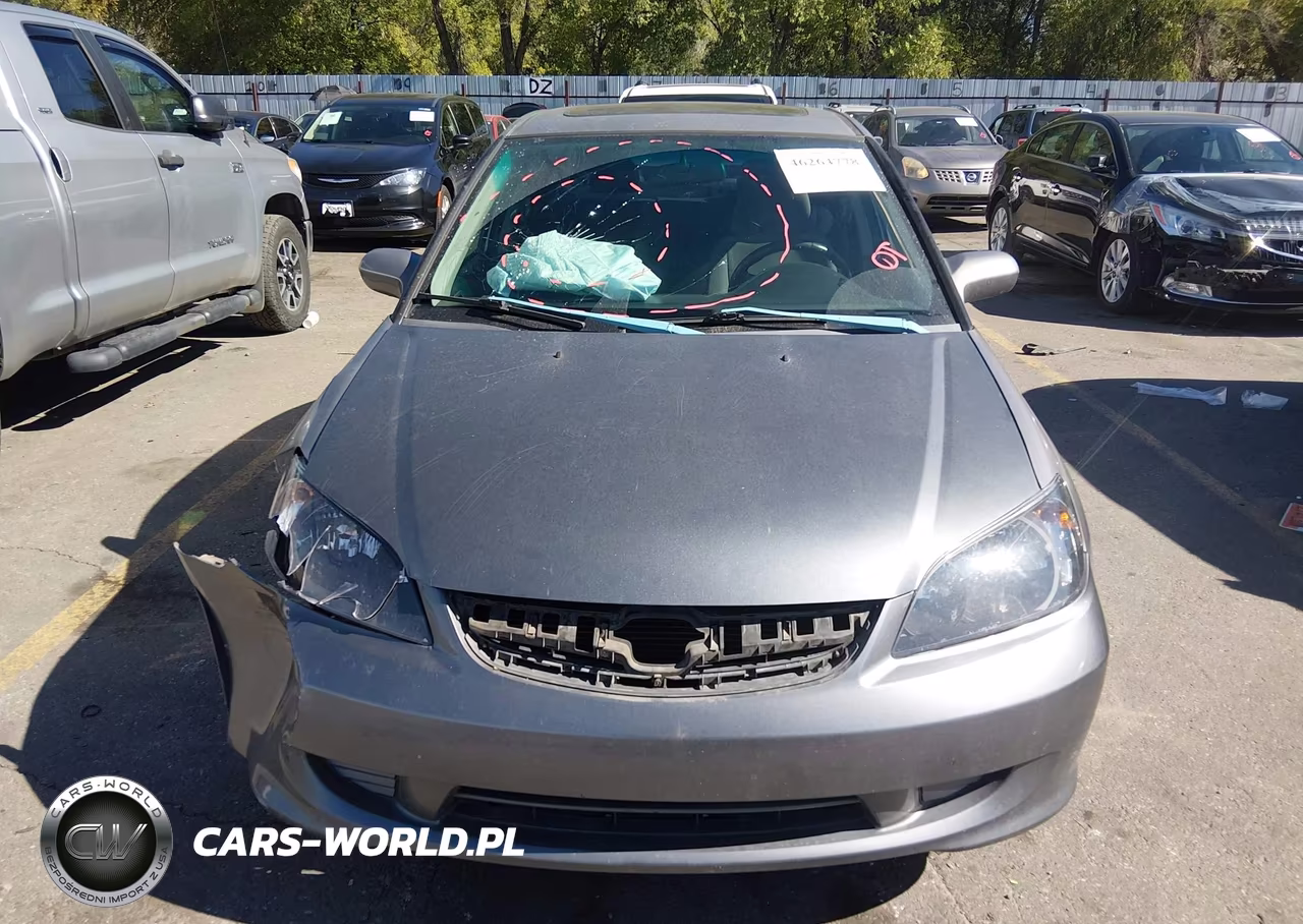 2005 Honda Civic Ex VIN:1HGES25755L002688 - 13