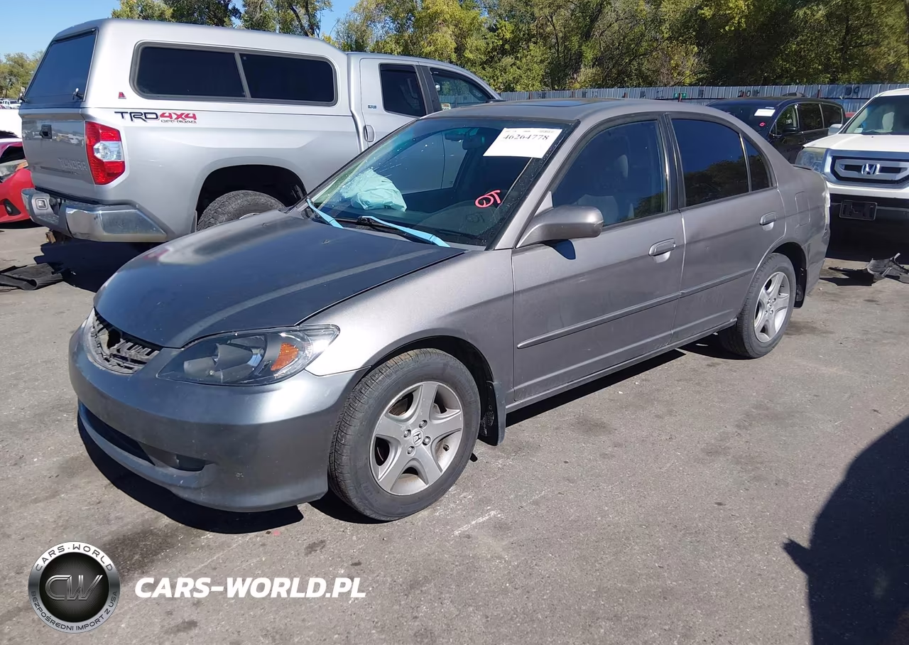 2005 Honda Civic Ex VIN:1HGES25755L002688 - 2