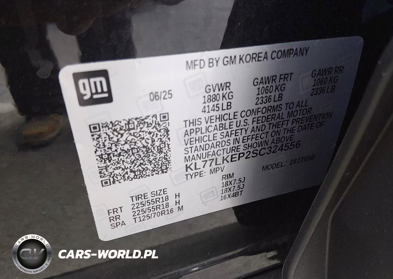 2025 Chevrolet Trax Fwd Activ VIN:KL77LKEP2SC324556 - 9