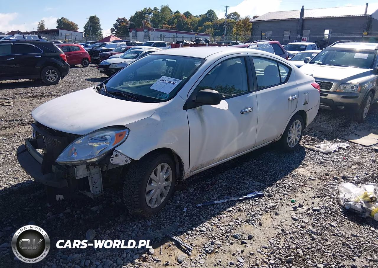 2013 Nissan Versa 1.6 Sv VIN:3N1CN7APXDL852029 - 2
