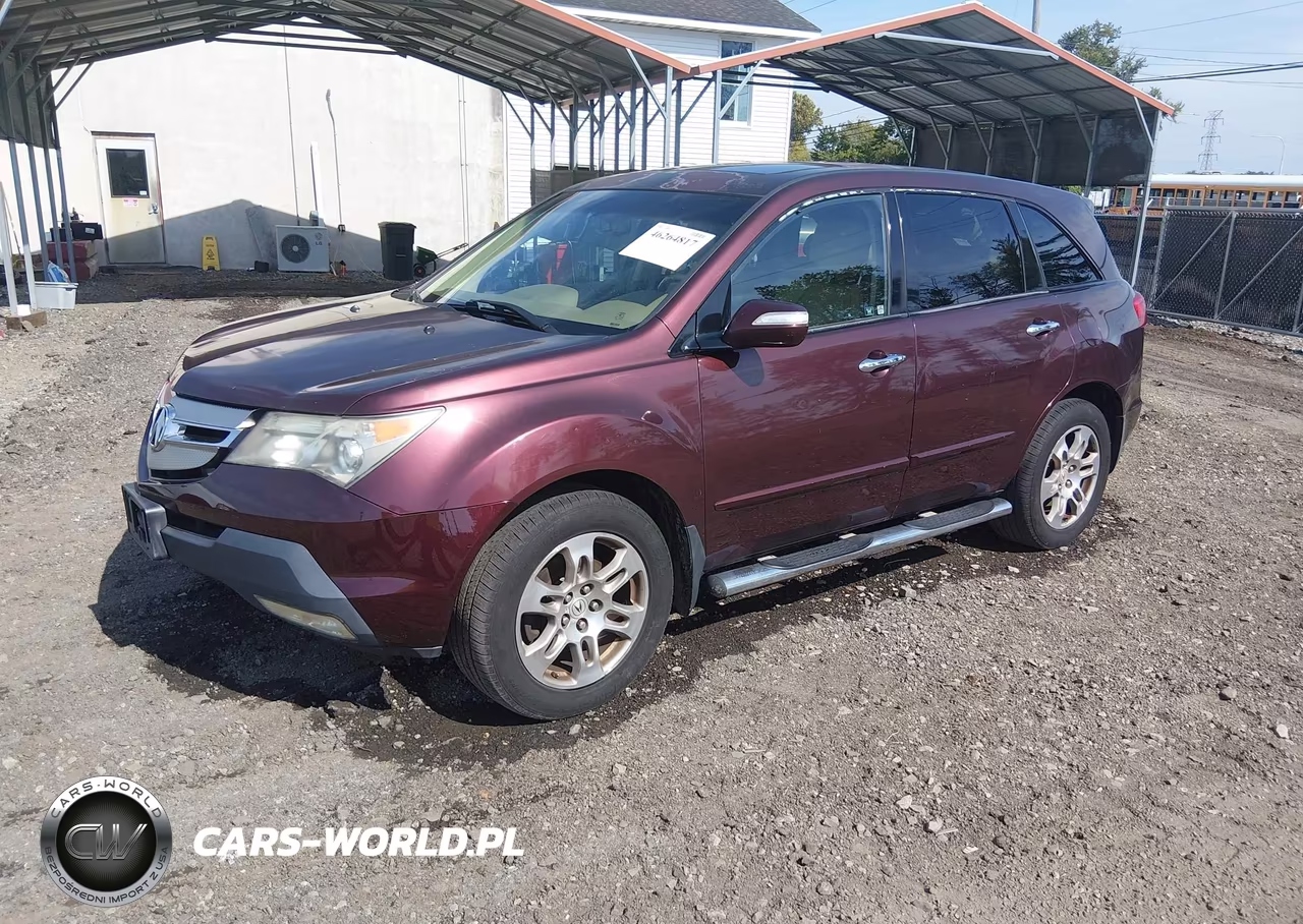 2008 Acura Mdx Technology Package VIN:2HNYD28328H504407 - 2