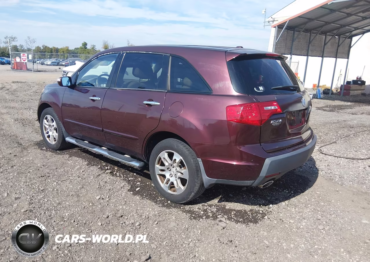 2008 Acura Mdx Technology Package VIN:2HNYD28328H504407 - 3