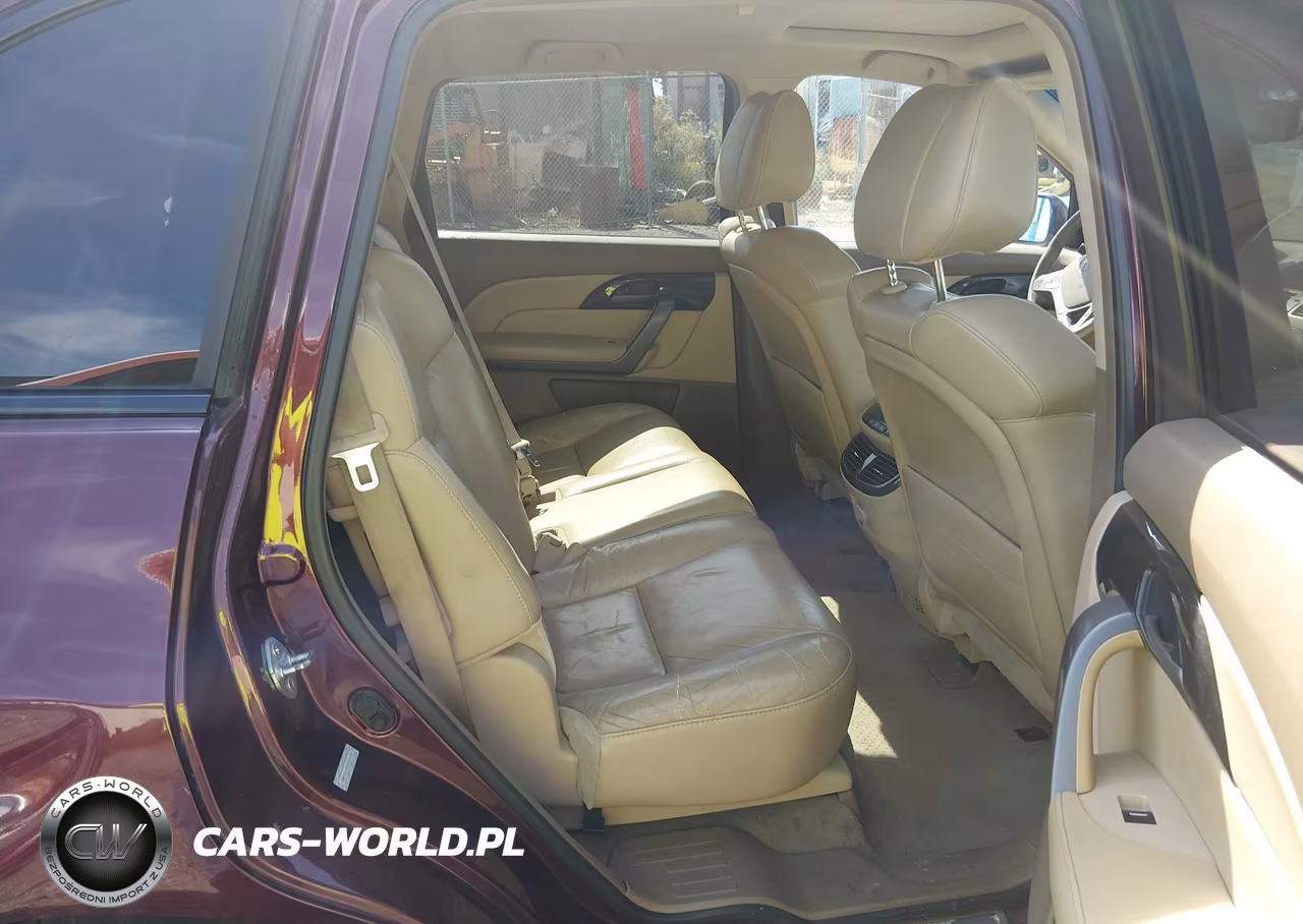 2008 Acura Mdx Technology Package VIN:2HNYD28328H504407 - 8