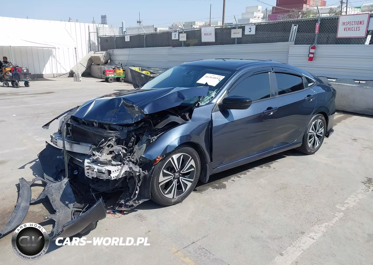 2017 Honda Civic Ex-T VIN:19XFC1F35HE206832 - 2