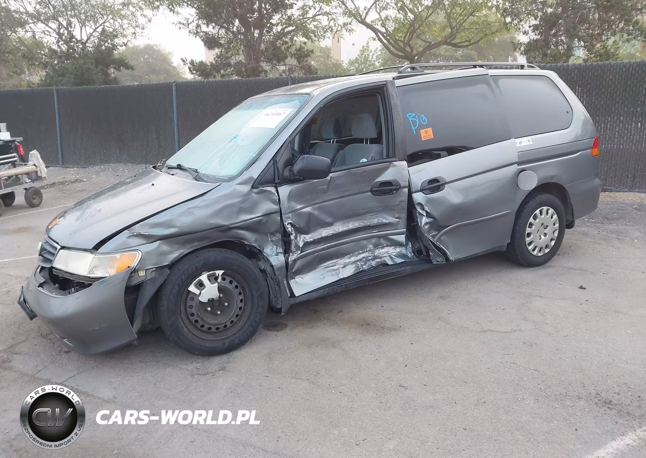 2002 Honda Odyssey Lx VIN:5FNRL18512B027006 - 2