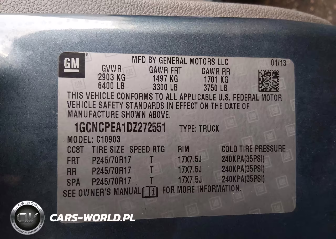 2013 Chevrolet Silverado 1500 Work Truck VIN:1GCNCPEA1DZ272551 - 9