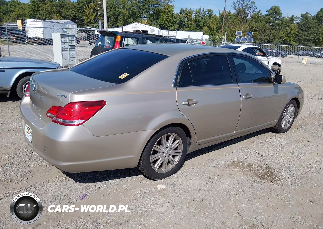 2007 Toyota Avalon Limited VIN:4T1BK36B57U227647 - 4