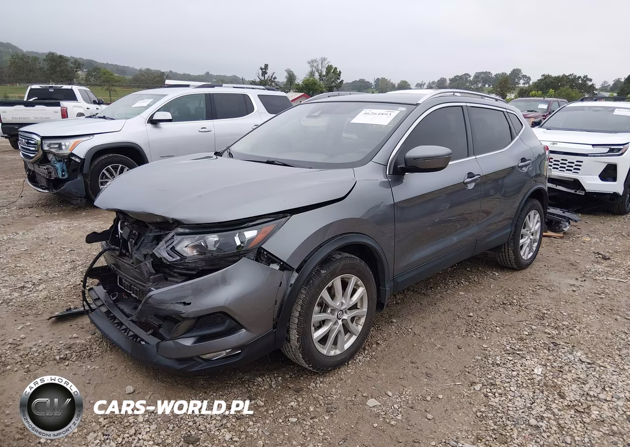 2021 Nissan Rogue Sport Sv Fwd Xtronic Cvt VIN:JN1BJ1BV8MW573724 - 2