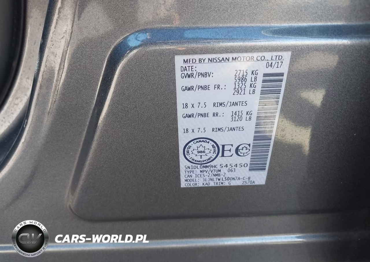 2017 Infiniti Qx60 VIN:5N1DL0MM9HC545450 - 9