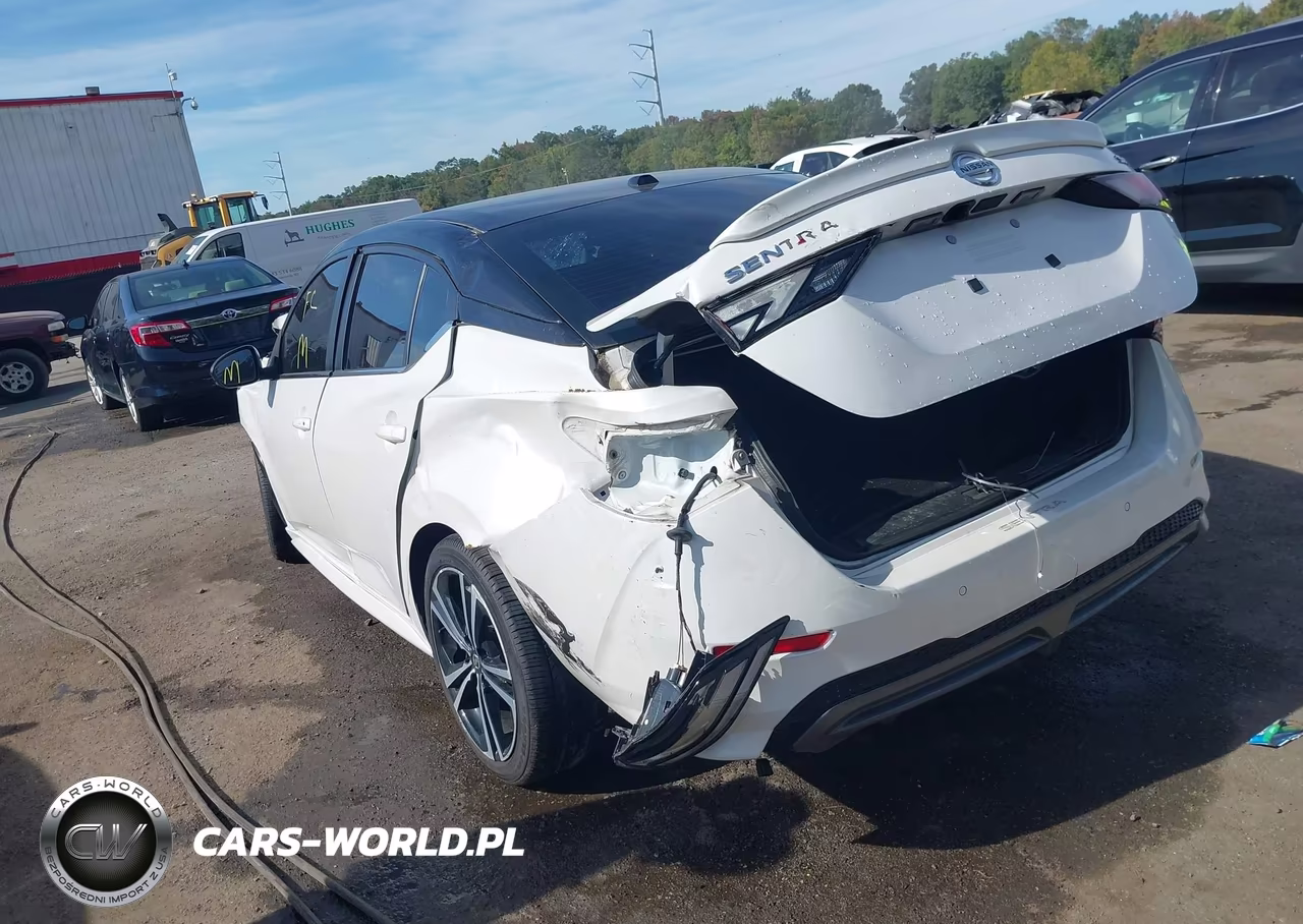 2023 Nissan Sentra Sr Xtronic Cvt VIN:3N1AB8DV2PY318692 - 3