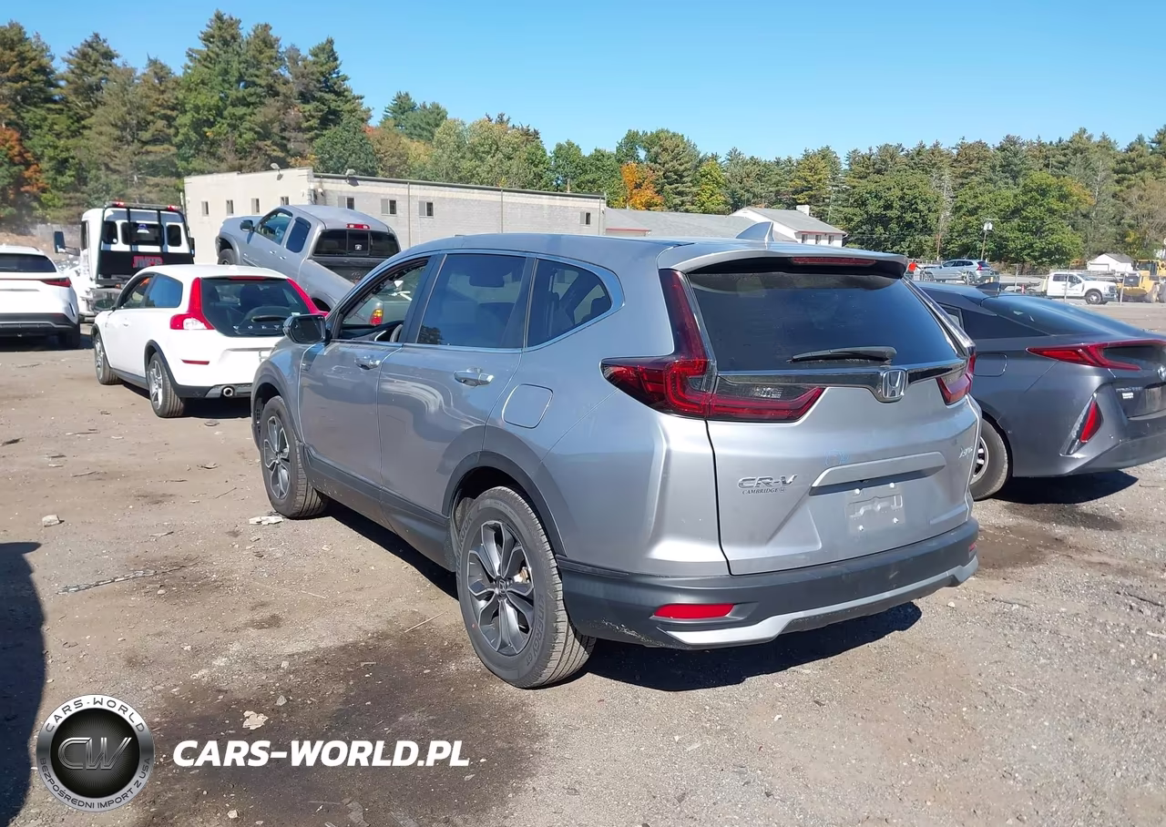 2022 Honda Cr-V Awd Ex VIN:2HKRW2H55NH652303 - 3