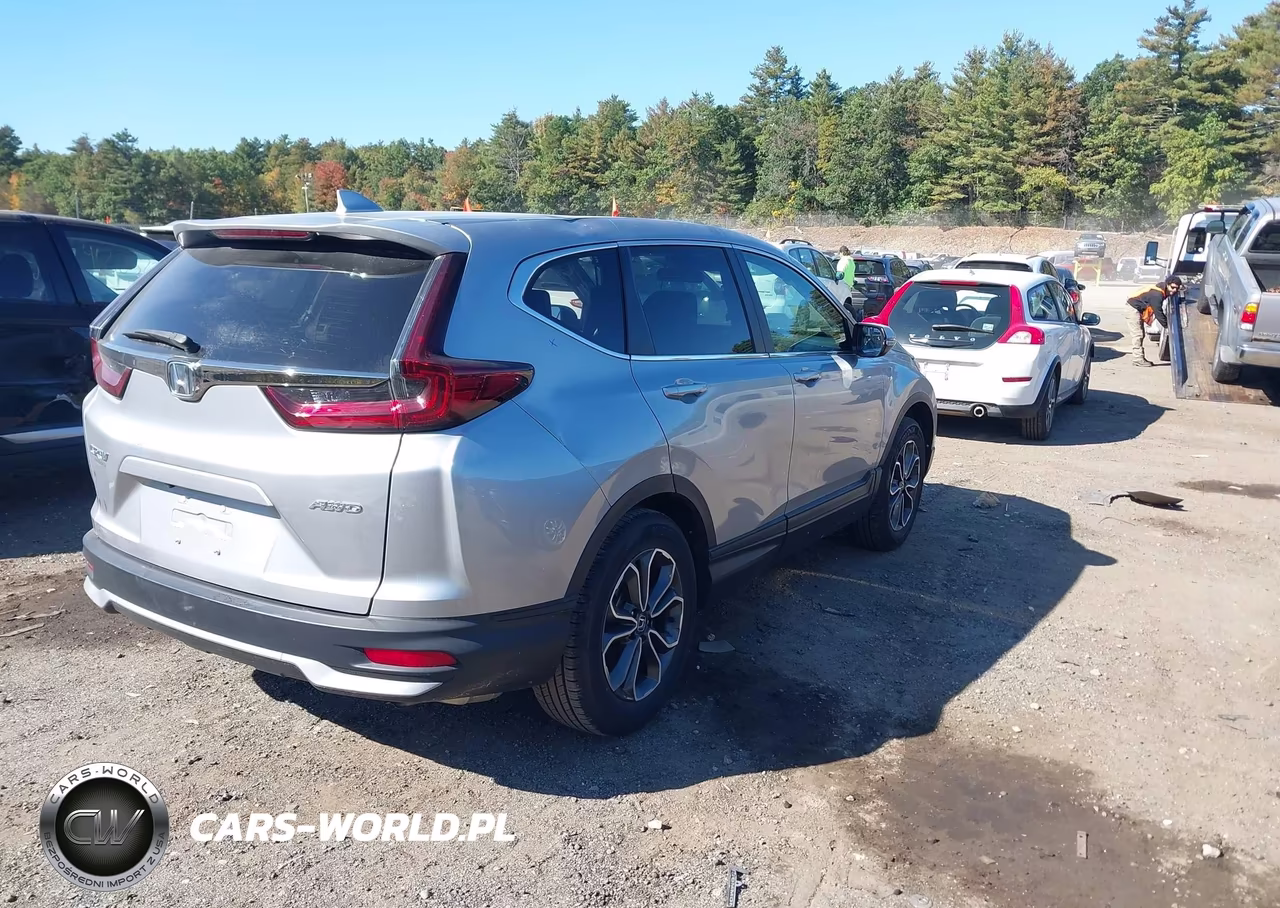 2022 Honda Cr-V Awd Ex VIN:2HKRW2H55NH652303 - 4