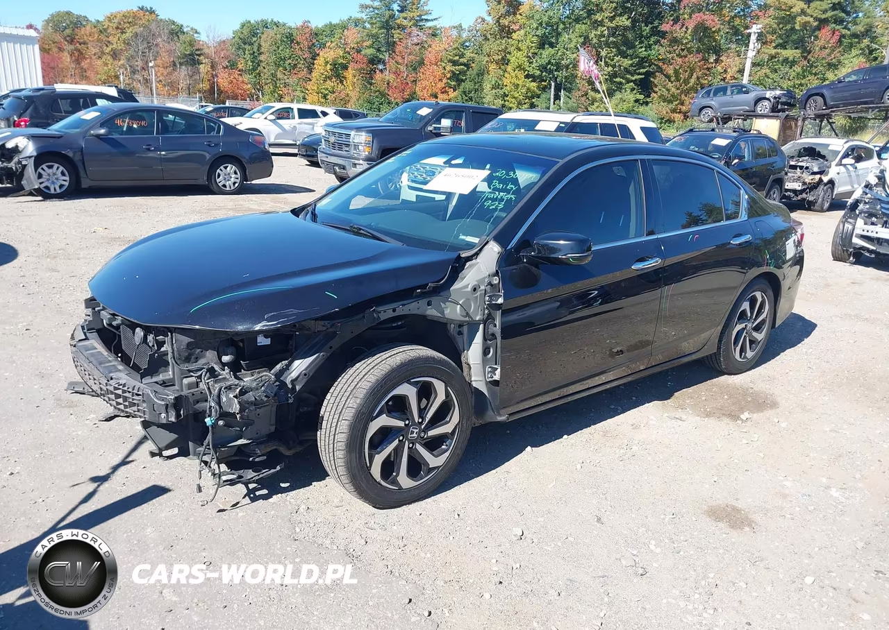 2017 Honda Accord Ex-L V6 VIN:1HGCR3F84HA016923 - 2
