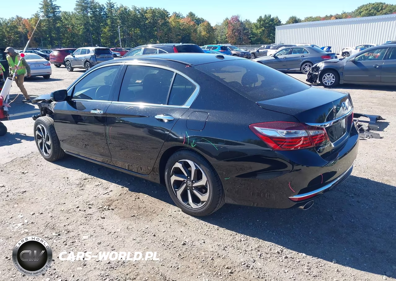 2017 Honda Accord Ex-L V6 VIN:1HGCR3F84HA016923 - 3