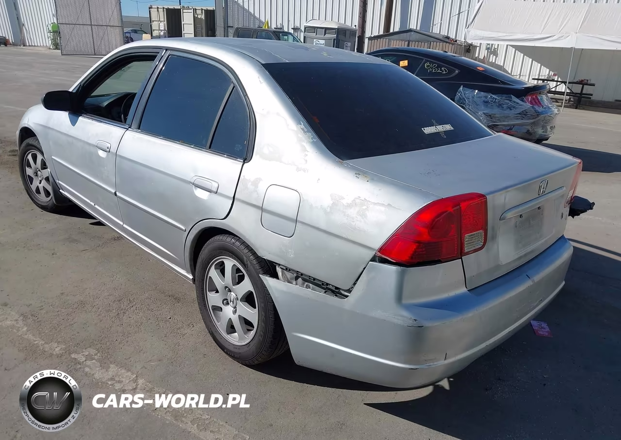 2002 Honda Civic Lx VIN:2HGES16562H585000 - 3