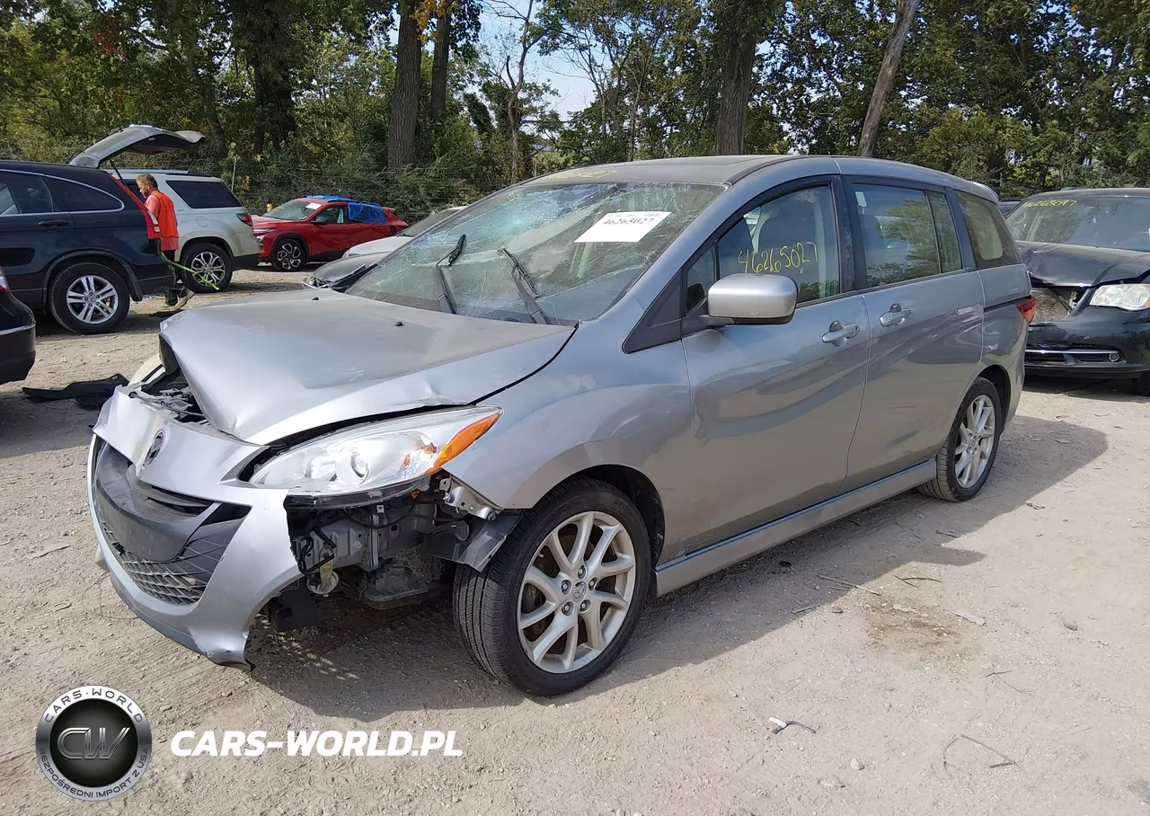 2012 Mazda Mazda5 Grand Touring VIN:JM1CW2DL2C0142141 - 2