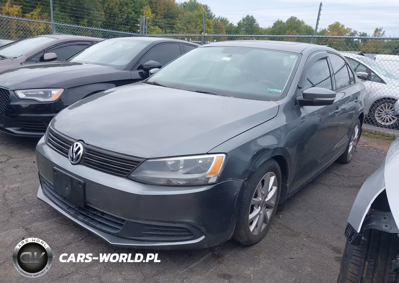2012 Volkswagen Jetta 2.5L Se VIN:3VWDP7AJ7CM362435 - 2