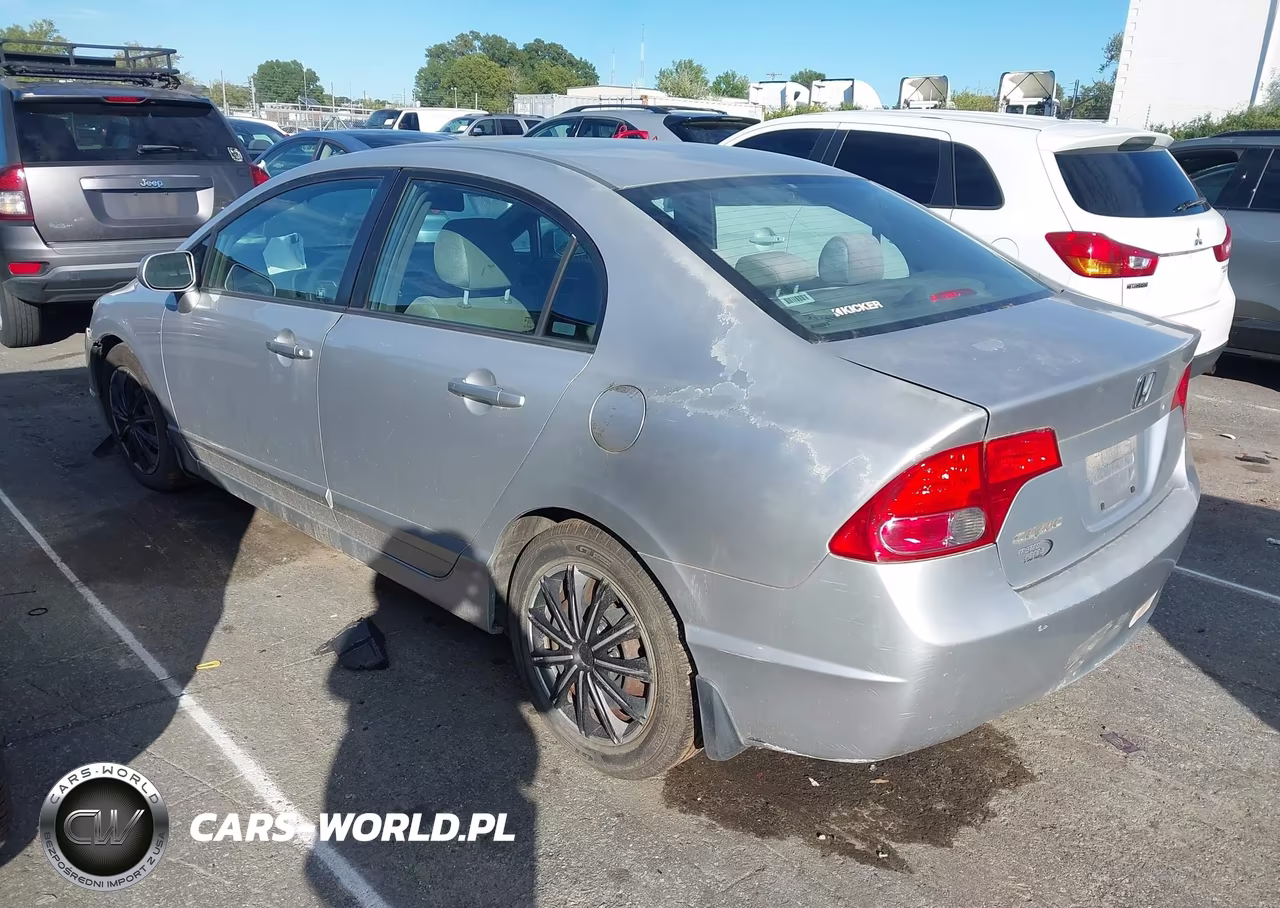 2007 Honda Civic Lx VIN:1HGFA16597L103220 - 3