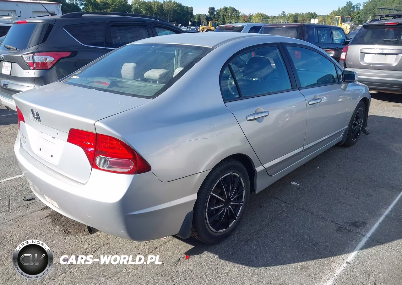2007 Honda Civic Lx VIN:1HGFA16597L103220 - 4
